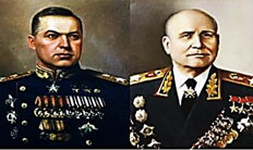 К.К. Рокоссовский, И.С. Конев К.К. Рокоссовский, И.С. Конев